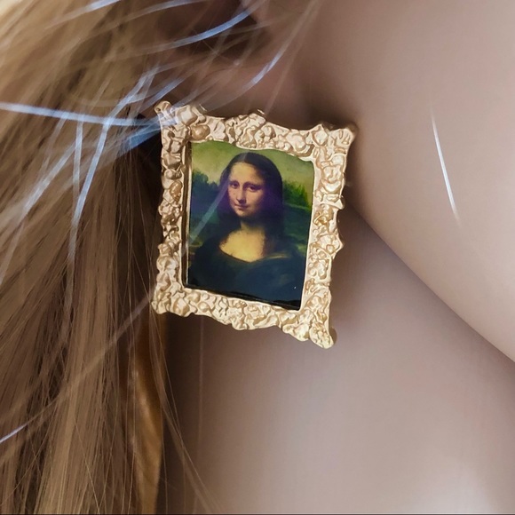 Earrings - Mona Lisa - Picture 2 of 3